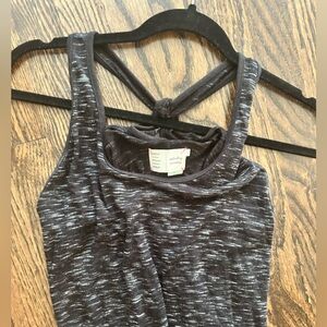 Anthropologie dark gray dress, coverup. Size small